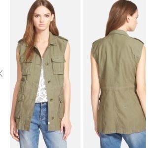 Treasure & Bond Longline Military Vest
